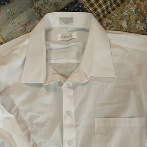 Marquis white dress shirt